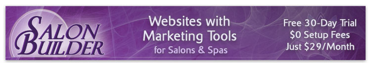 SalonBuilder Salon and Spa Websites (Load Email Images to See Preview)